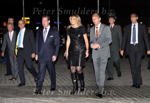 Rotterdam, 4 Oktober 2010
Edsion uitreiking voor de 50e keer
Prinses Maxima met div. artiesten
Foto Peter Smulders BV