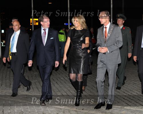 Rotterdam, 4 Oktober 2010
Edsion uitreiking voor de 50e keer
Prinses Maxima met div. artiesten
Foto Peter Smulders BV