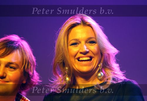 Rotterdam, 4 Oktober 2010
Edsion uitreiking voor de 50e keer
Prinses Maxima met div. artiesten
Foto Peter Smulders BV