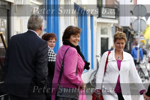 Utrecht 25 september 2010
Rita Verdonk met man op straat in Utrecht en bij een cafetaria.
Peter Smulders bv