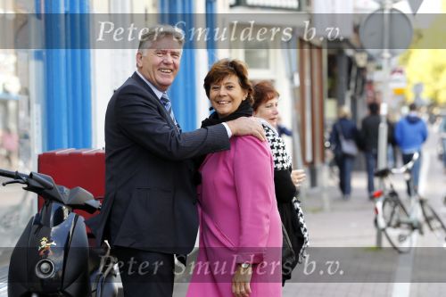 Utrecht 25 september 2010
Rita Verdonk met man op straat in Utrecht en bij een cafetaria.
Peter Smulders bv