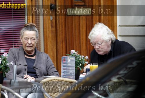 Amsterdam 15 september 2010
Rudy Fuchs met vrouw op terras.
Peter Smulders bv