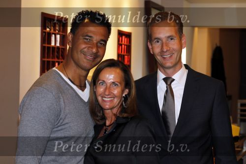 Amsterdam 11 oktober 2010
Ruud Gullit en Rob Witschge bij de society shop.
Peter Smulders bv
