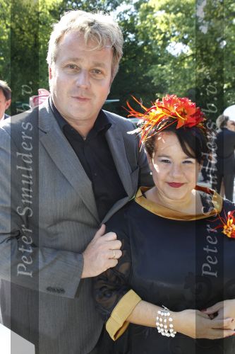 Breukelen 16 juni 2010
Haringparty op Neyenrode.
Sharon Dijksma met partner