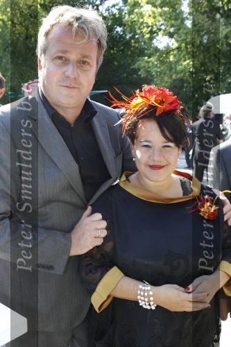 Breukelen 16 juni 2010
Haringparty op Neyenrode.
Sharon Dijksma met partner