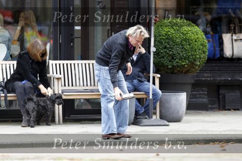 Amsterdam 24 september 2010
Tom Egbers en janke Dekker met hun hond.
Peter Smulders bv