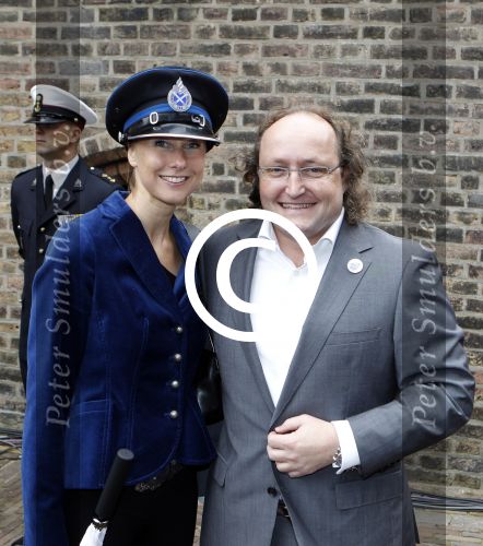 Den Haag 20 september 2011
Prinsjesdag op het binnenhof. Dion Graus met partner
Peter Smulders bv
