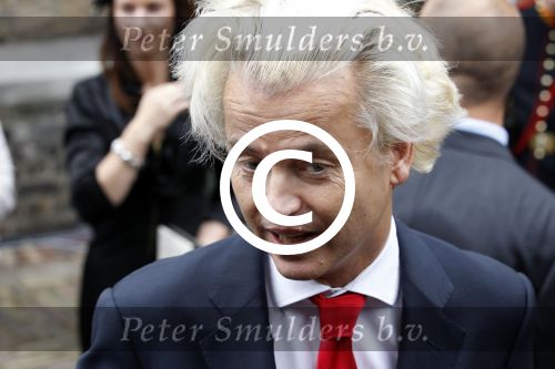 Den Haag 20 september 2011
Prinsjesdag op het binnenhof. Geert Wilders met vrouw en beveiliging
Peter Smulders bv