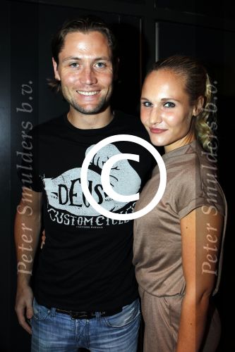 Amsterdam 19 september 2011
Modeshow Jos van Raak in de westergasfabriek. Kimberly Klaver met vriend Bas Schothorst
Peter Smulders bv