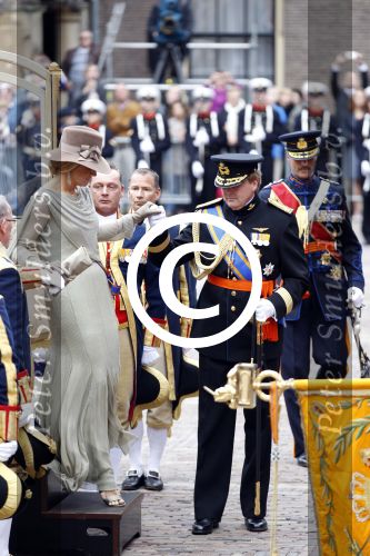 Den Haag 20 september 2011
Prinsjesdag in den haag met daarbij aanwezig Koningin Beatrix Prins Willem Alexander Maxima Pieter v Vollenhoven Prinses Margriet Prins Constantijn en prinses Laurentien.
Peter Smulders bv