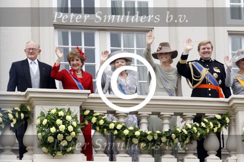 Den Haag 20 september 2011
Prinsjesdag in den haag met daarbij aanwezig Koningin Beatrix Prins Willem Alexander Maxima Pieter v Vollenhoven Prinses Margriet Prins Constantijn en prinses Laurentien.
Peter Smulders bv