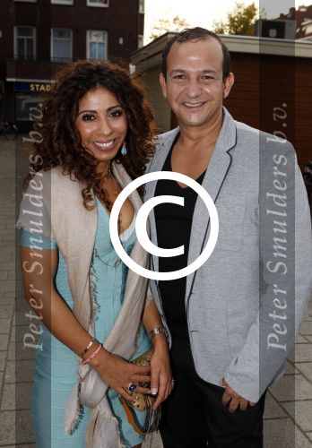Amsterdam 25 september 2011
Avond tbv stop kindermisbruik in redsun in amsterdam. Najib Amhali met vriendin 
Peter Smulders bv