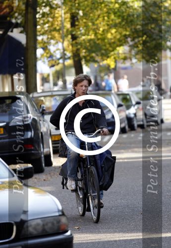 Amsterdam 24 september 2011
Peter Paul Muller op de fiets in adam.
Peter Smulders bv