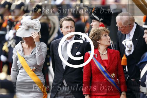 Den Haag 20 september 2011
Prinsjesdag in den haag met daarbij aanwezig Koningin Beatrix Prins Willem Alexander Maxima Pieter v Vollenhoven Prinses Margriet Prins Constantijn en prinses Laurentien.
Peter Smulders bv