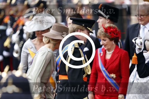 Den Haag 20 september 2011
Prinsjesdag in den haag met daarbij aanwezig Koningin Beatrix Prins Willem Alexander Maxima Pieter v Vollenhoven Prinses Margriet Prins Constantijn en prinses Laurentien.
Peter Smulders bv