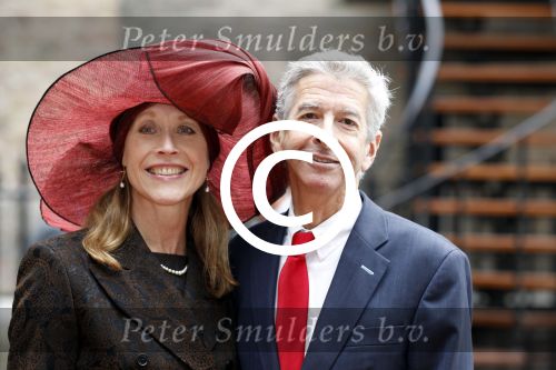 Den Haag 20 september 2011
Prinsjesdag op het binnenhof. Ronald Plasterk met vrouw
Peter Smulders bv