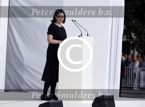 Amsterdam 22 september 2012
Koningin Beatrix opent het stedelijk museum in Amsterdam. Ook Prins Constantijn en Prinses Laurentien zijn aanwezig. directrice Ann Goldstein

Peter Smulders bv