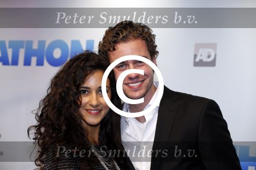Rotterdam 15 oktober 2012
Premiere film marathon in pathe Rotterdam. Beau Schneider met collega\'s
Peter Smulders bv