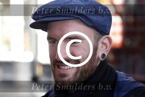 Amsterdam 7 november 2012
Ben Saunders met zijn ouders op straat.
Peter Smulders bv