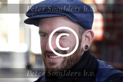 Amsterdam 7 november 2012
Ben Saunders met zijn ouders op straat.
Peter Smulders bv