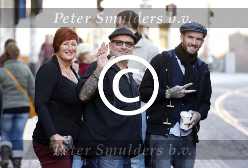 Amsterdam 7 november 2012
Ben Saunders met zijn ouders op straat.
Peter Smulders bv