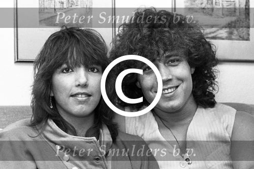 Duitsland, 5 Augustus 1983
Dennie Christian met zijn vrouw Roswhita en hun dochter Romina (geboren op 3 Juli 1983
Foto Peter Smulders BV