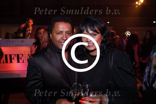 Amsterdam 13 oktober 2012
VIP avond LAF beurs bij westergasfabriek. Donna Lynton en Lou Prince
Peter Smulders bv