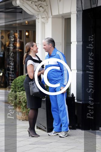 Amsterdam 7 oktober 2012
Dries Roelvink met zijn vrouw Honoria op de pc hooftstraat.
Peter Smulders bv