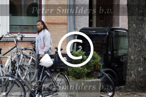 Amsterdam 26 september 2012
Edgar davids in apart klein autotje/karretje
Peter Smulders bv