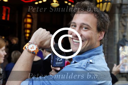 Amsterdam 20 september 2012
Premiere sinterklaas film in Tuschinski. Eric Bouwman met Kyboe horloge
Peter Smulders bv
