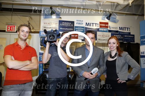 New York 17 oktober 2012
RTL USA coorespondent Erik Mouthaan op kantoor en op het dak bij CBS in New York.
Peter Smulders bv