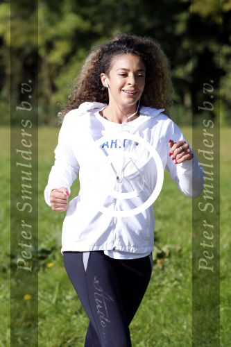 Amsterdam 15 oktober 2012
Fajah Lourens aan het trainen / hardlopen voor de marathon van New York bij de bosbaan.
Peter Smulders bv