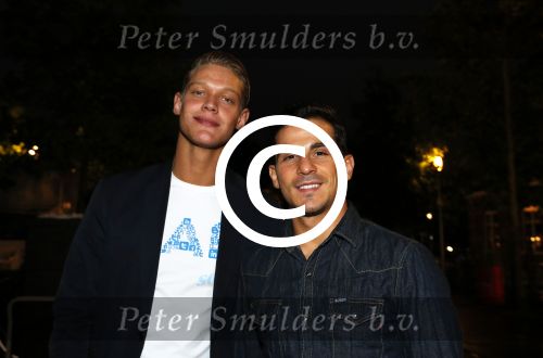 Amsterdam 1 oktober 2012
Presentatie bachelorette van Jackie in het ketelhuis. Ferry Doedens met vriend
Peter Smulders bv