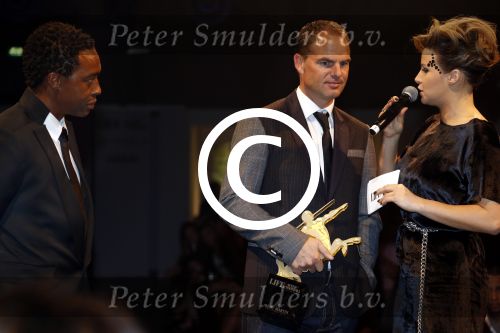 Amsterdam 13 oktober 2012
VIP avond LAF beurs bij westergasfabriek. Victoria Koblenko met Frank de Boer
Peter Smulders bv