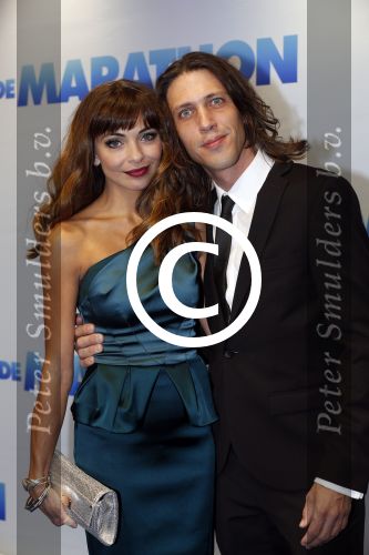 Rotterdam 15 oktober 2012
Premiere film marathon in pathe Rotterdam. Georgina verbaan met vriend
Peter Smulders bv