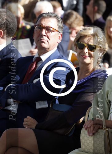 Amsterdam 22 september 2012
Koningin Beatrix opent het stedelijk museum in Amsterdam. Ook Prins Constantijn en Prinses Laurentien zijn aanwezig. Guusje Ter Horst met man
Peter Smulders bv