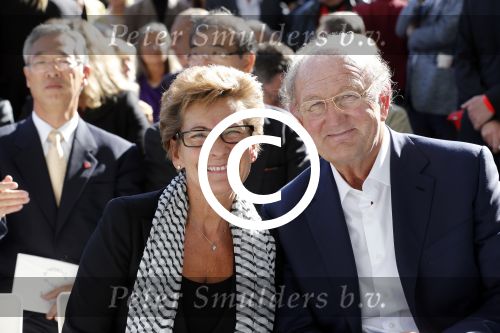 Amsterdam 22 september 2012
Koningin Beatrix opent het stedelijk museum in Amsterdam. Ook Prins Constantijn en Prinses Laurentien zijn aanwezig. Joop en Janine v d Ende
Peter Smulders bv
