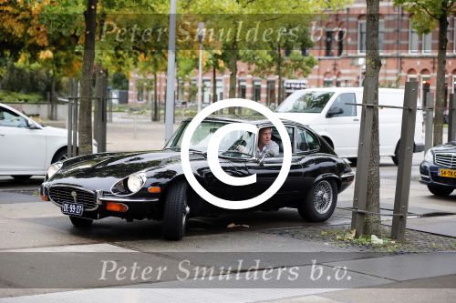 Amsterdam 1 oktober 2012
Jort Kelder met zijn jaguar e type.
Peter Smulders bv