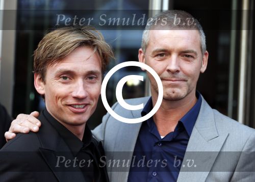 Amsterdam 7 oktober 2012
Premiere Aspects of love in het nieuwe de la mar. Koos v Plateringen met vriend
Peter Smulders bv