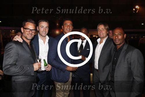Amsterdam 13 oktober 2012
VIP avond LAF beurs bij westergasfabriek. Ruud Gullit Ronald de Boer Richard Witschge Brian Roy Rob Witschge en Aron Winter
Peter Smulders bv