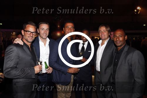 Amsterdam 13 oktober 2012
VIP avond LAF beurs bij westergasfabriek. Ruud Gullit Ronald de Boer Richard Witschge Brian Roy Rob Witschge en Aron Winter
Peter Smulders bv