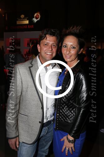 Amsterdam 13 oktober 2012
VIP avond LAF beurs bij westergasfabriek. Susan rastin met vriend
Peter Smulders bv