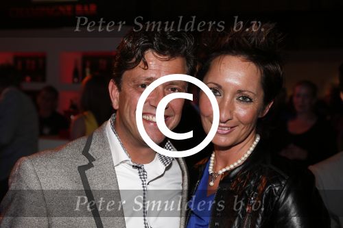 Amsterdam 13 oktober 2012
VIP avond LAF beurs bij westergasfabriek. Susan rastin met vriend
Peter Smulders bv