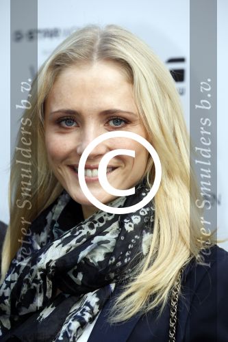 Amsterdam 4 oktober 2012
Doutzen Kroes opent de G Star woman winkel in Amsterdam. Yfke Sturm met broer
Peter Smulders bv