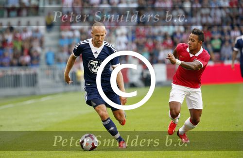 Eindhoven, 19 juli 2013
Afscheidswedstrijd van Mark v Bommel in het psv stadion. 
Arjen Robben
Peter Smulders bv
