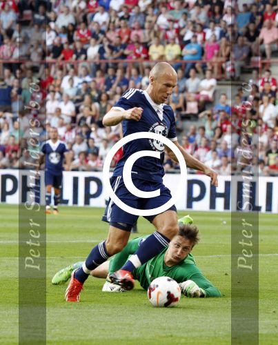 Eindhoven, 19 juli 2013
Afscheidswedstrijd van Mark v Bommel in het psv stadion. 
Arjen Robben
Peter Smulders bv