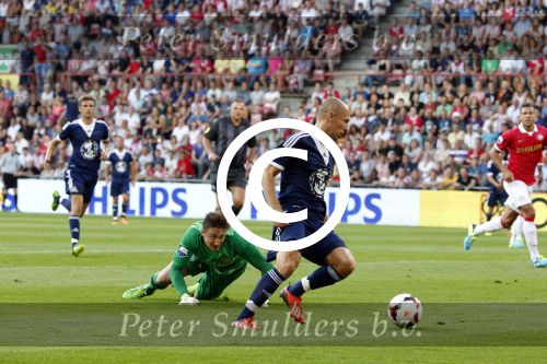 Eindhoven, 19 juli 2013
Afscheidswedstrijd van Mark v Bommel in het psv stadion. 
Arjen Robben
Peter Smulders bv