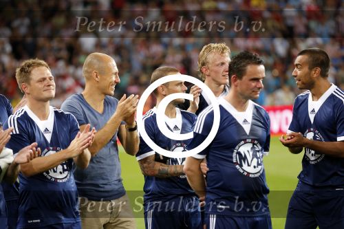 Eindhoven, 19 juli 2013
Afscheidswedstrijd van Mark v Bommel in het psv stadion. 
Arjen Robben
Peter Smulders bv