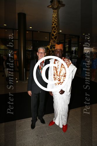 Amsterdam 5 oktober 2013
Orange babies gala in het okura hotel.
John Kattenburg en Baba Sylla