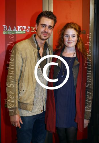 Amsterdam 7 oktober 2013
Premiere Baantjer in het nieuwe de la mar theater. Beau Schneider met vriednin